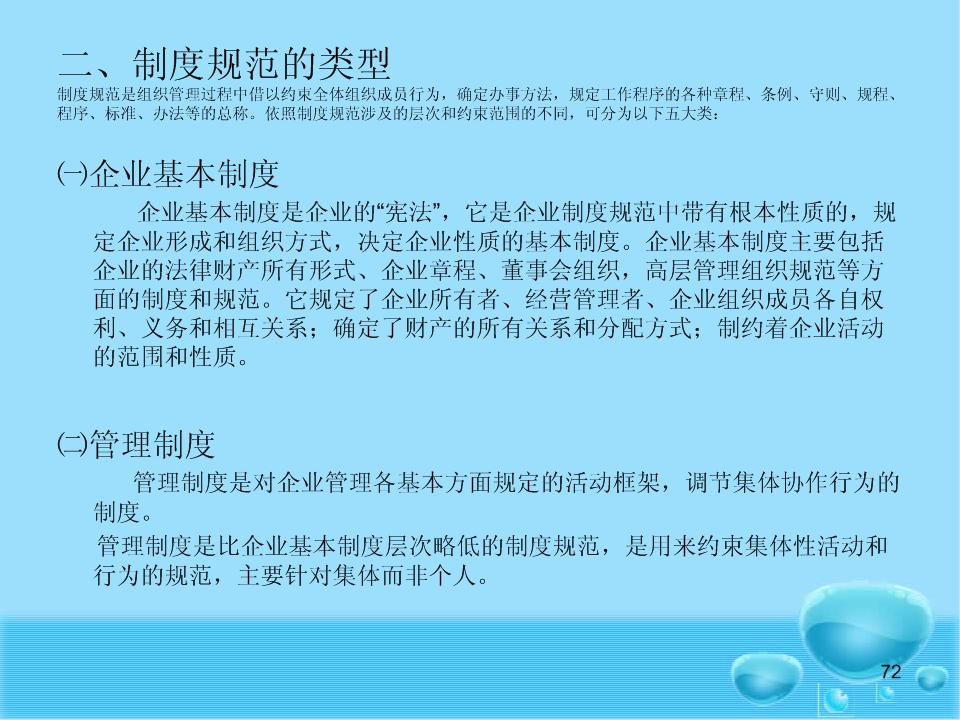 人力资源管理制度体系