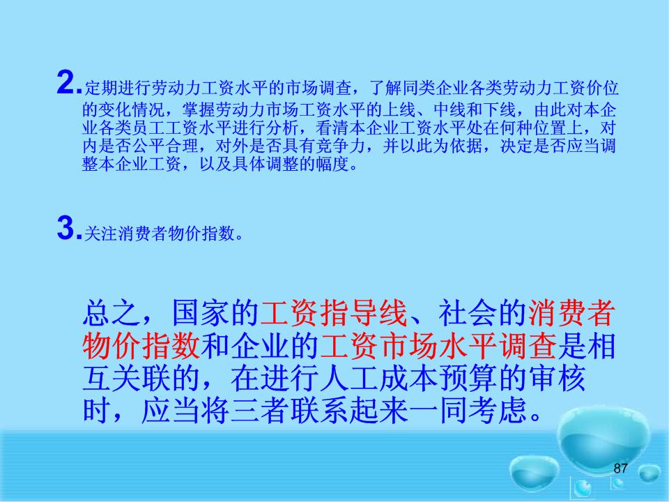 人力资源管理费用审核与预算