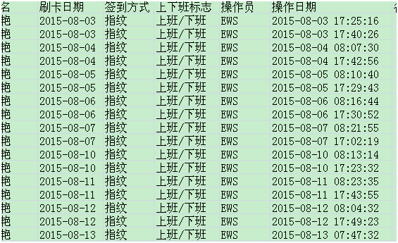 如果有重复打卡该如何