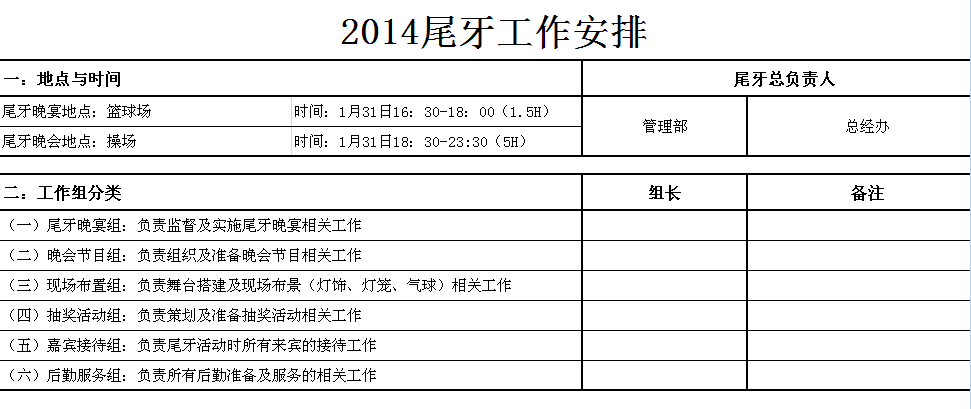 说说我经历过的年会