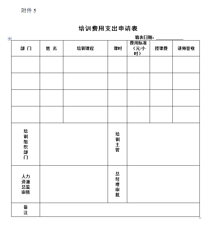 LB公司内训师管理制度