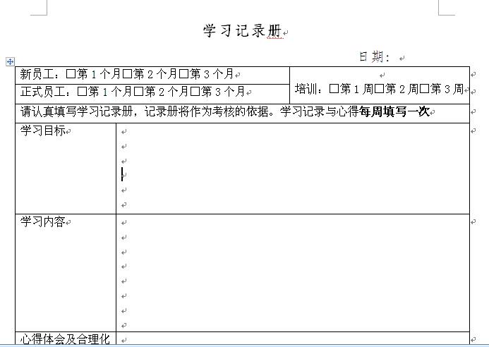 公司表格优化