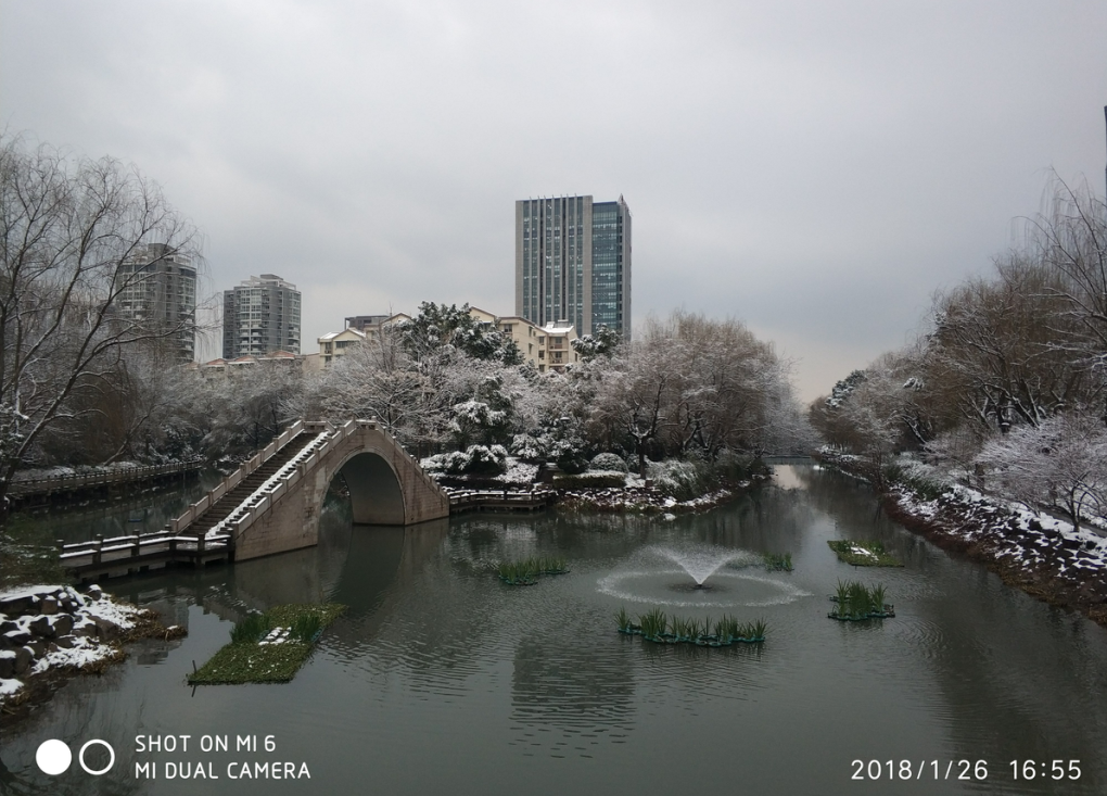 2018年的第一场雪