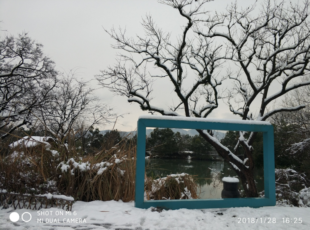 2018年的第一场雪