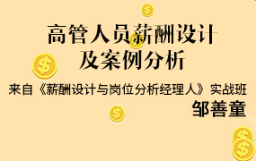 高管人员薪酬设计及案例分析