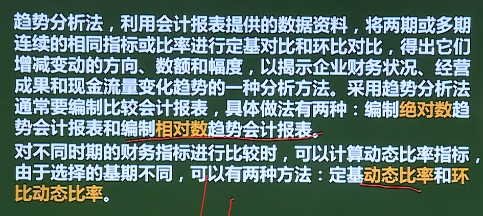 狂奔的风信子19041108的课堂笔记-31-基础知识 第三十一章 财务报表分析