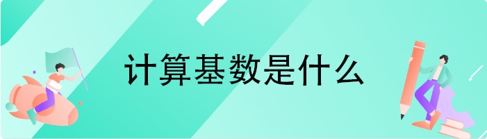 计算基数是什么