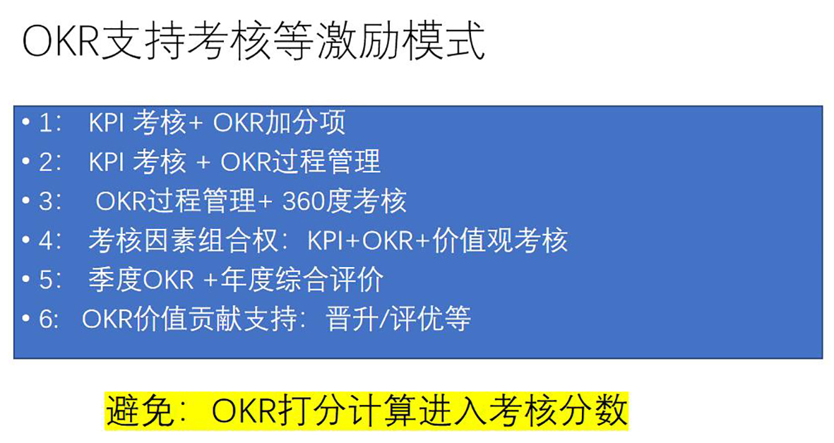 OKR推行过程中的八大坑