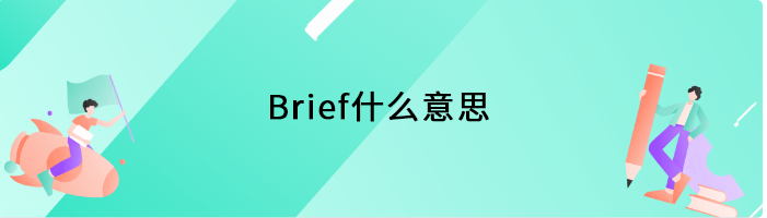 Brief什么意思