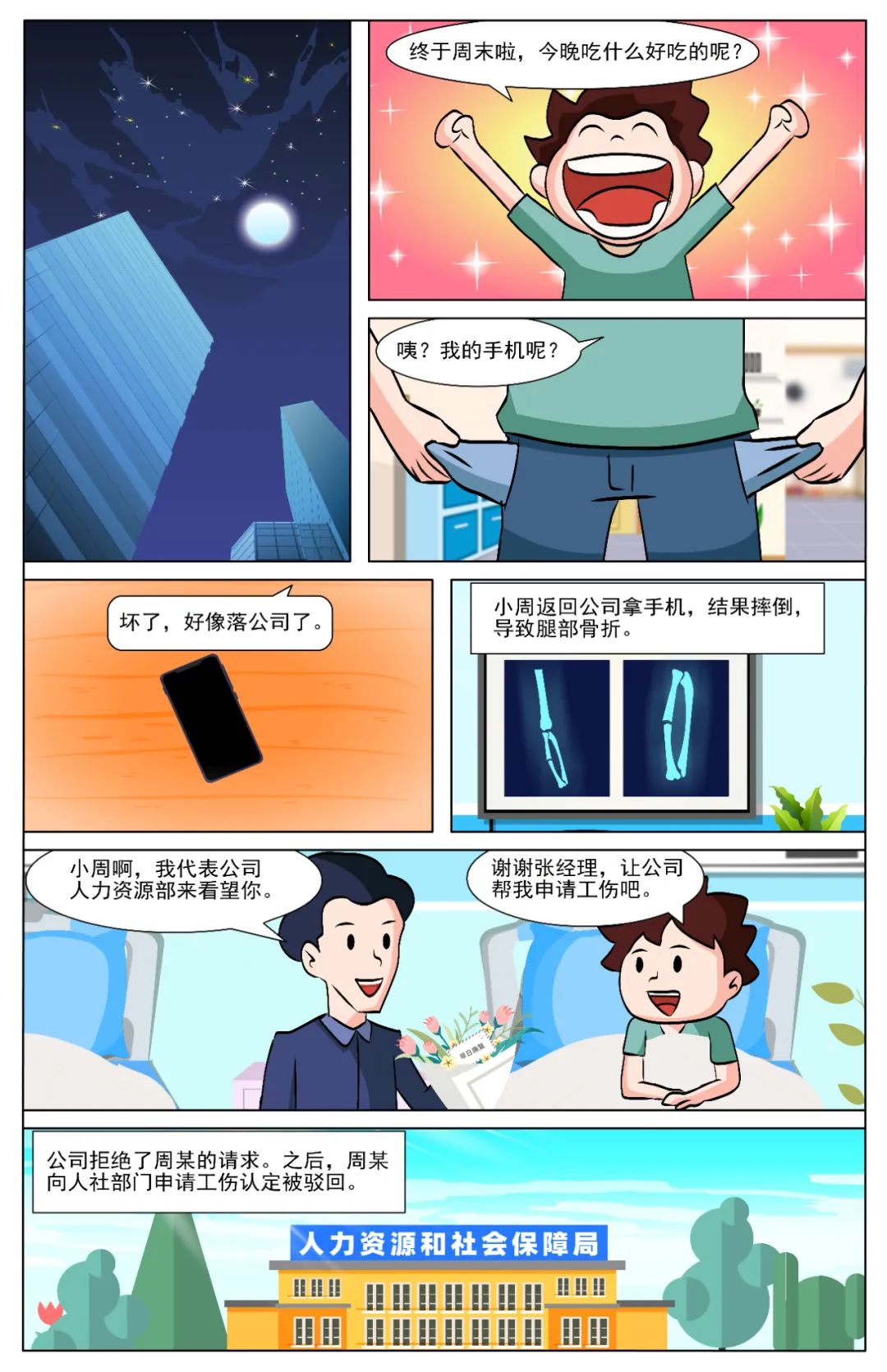 案例丨在办公室受伤一定是工伤吗？