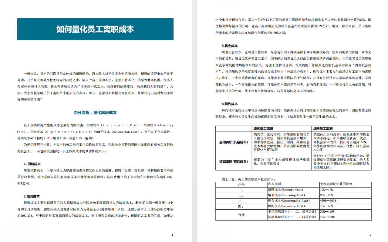 人力成本管理怎么做，只看这篇就对了