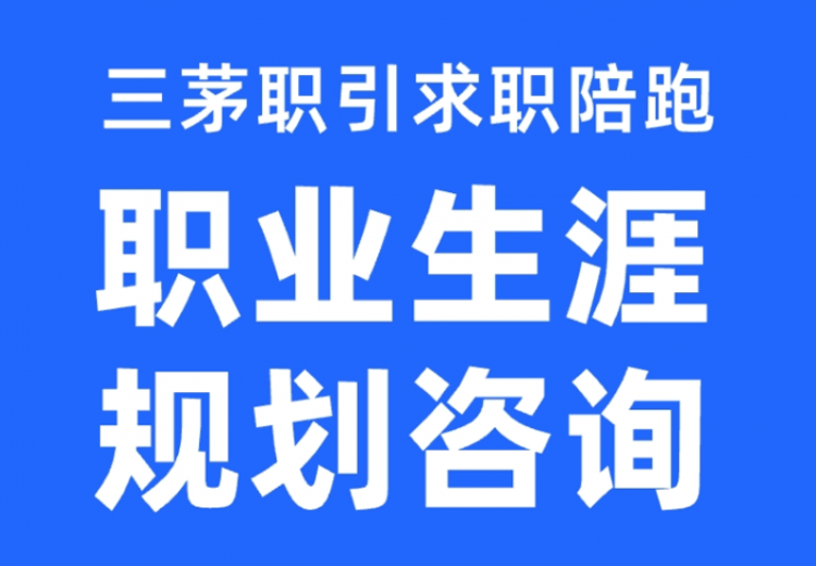 三茅职引求职陪跑-职业生涯规划咨询
