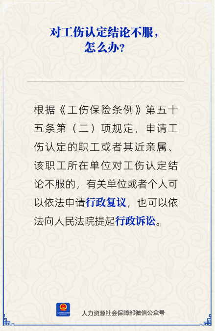 对工伤认定结论不服，怎么办？