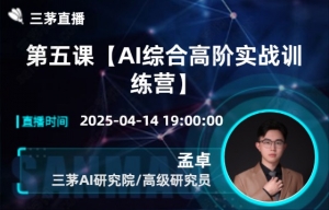 第五课【AI综合高阶实战训练营】
