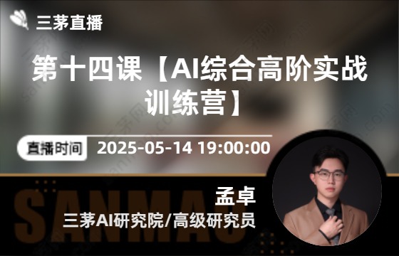 第十四课【AI综合高阶实战训练营】