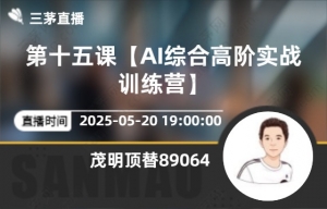 第十五课【AI综合高阶实战训练营】