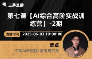 第七课【AI综合高阶实战训练营】-2期