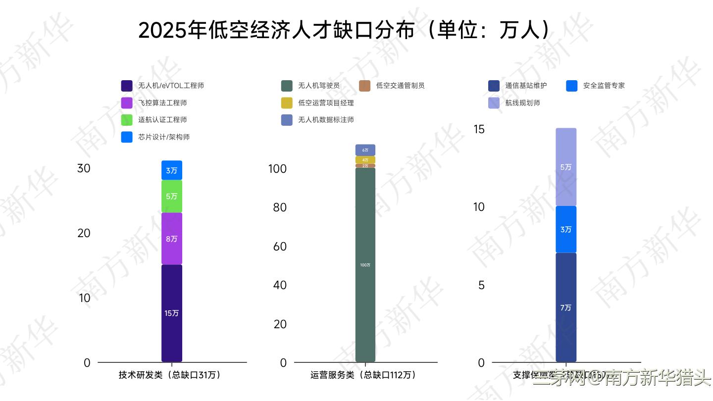 2025年上半年南方新华低空经济行业 人才趋势及薪酬浅析