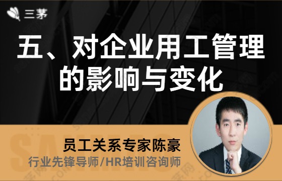 五、对企业用工管理的影响与变化