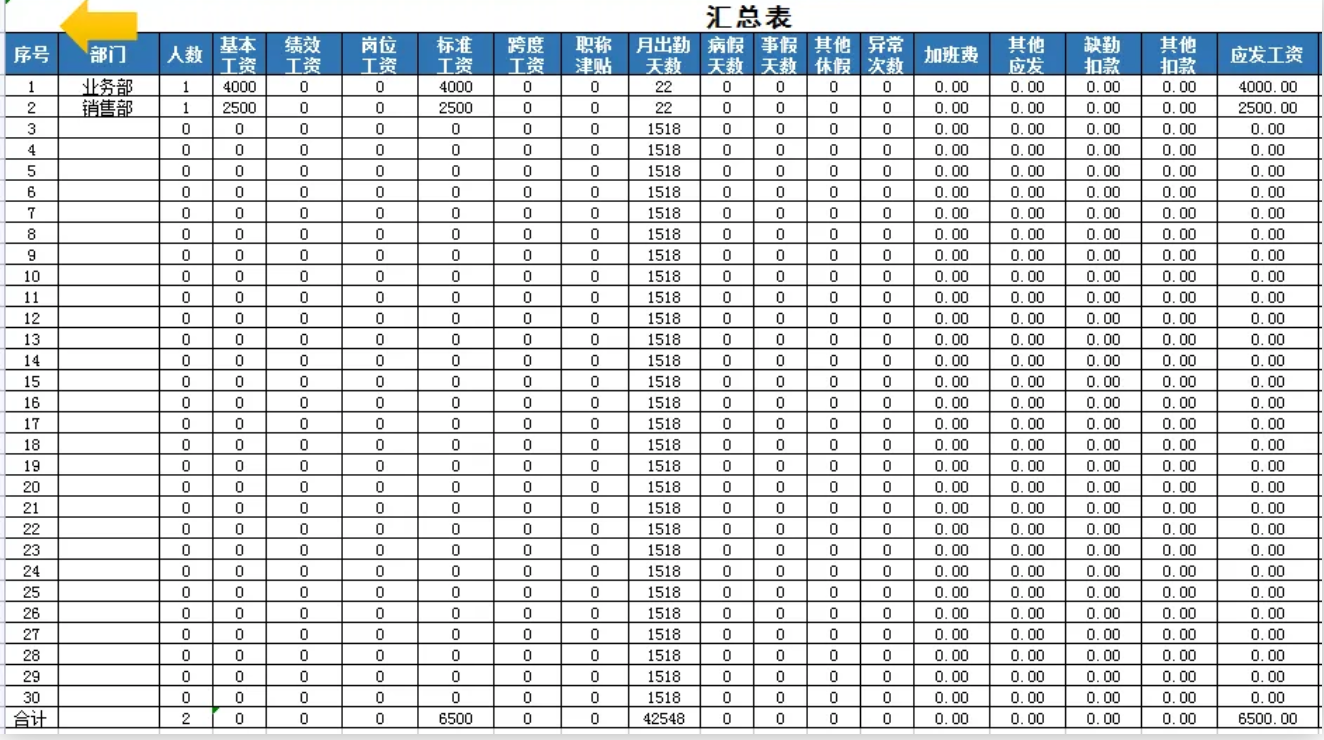 380个Excel自动计算模板（带公式，可一键拉出结果数据+
