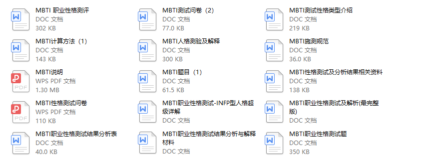 别让你的人才跑了！最强人才测评全套资料包122份（HR必收藏）