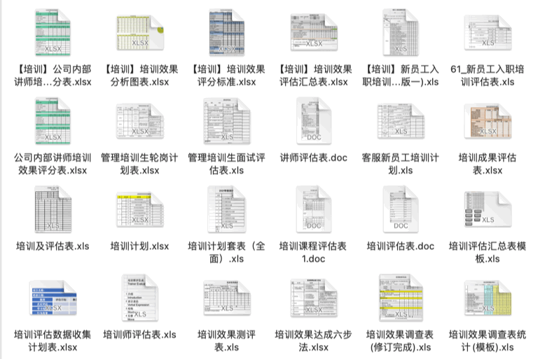 全了!580份HR六大模块表格工具包,HR人手一份