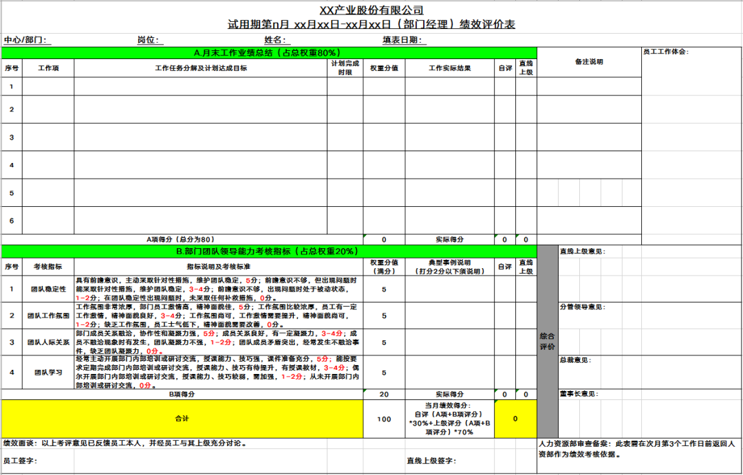 新员工入职工作指引清单.xls