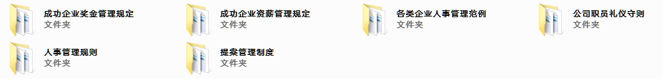 企业人事行政管理大全(729份)