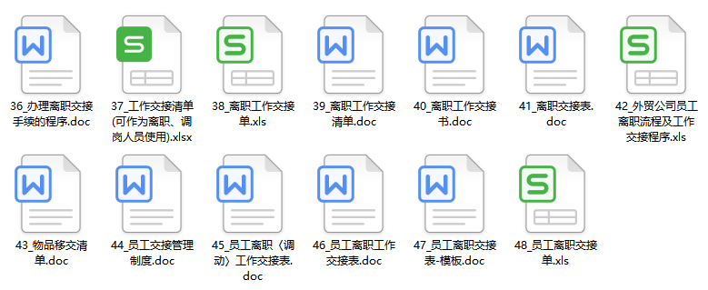 员工离职经济补偿金一览表，超详细！